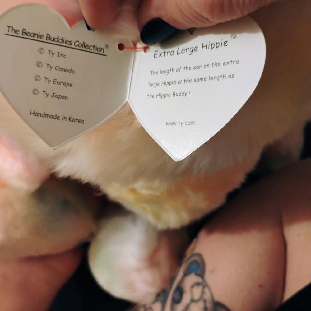 Ty Extra Large Hippie Plush - Multicolor